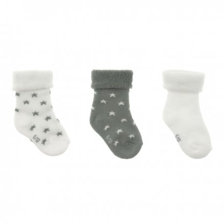 Babysokjes Grijs Ster 1-6m Cambrass