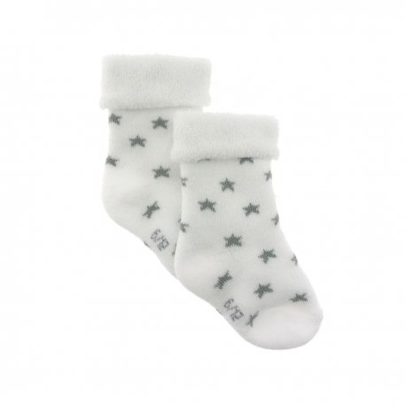 Babysokjes Grijs Ster 1-6m Cambrass