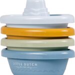 Badbootjes Stapelbaar Blauw Little Dutch