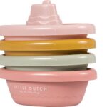 Badbootjes Stapelbaar Roze Little Dutch