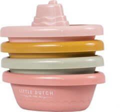 Badbootjes Stapelbaar Roze Little Dutch