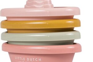 Badbootjes Stapelbaar Roze Little Dutch