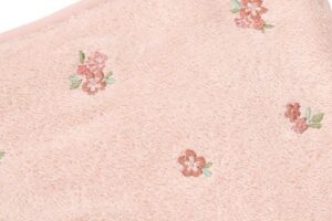 Badcape Geborduurd Blossom 75×75 Cm Little Dutch