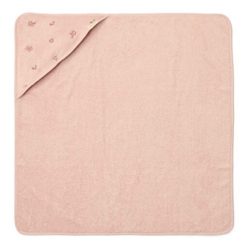 Badcape Geborduurd Blossom 75×75 Cm Little Dutch