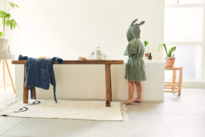 Badjas Ash Green 1-2 Y Jollein