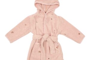 Badjas Blossom Geborduurd 86/92 Little Dutch