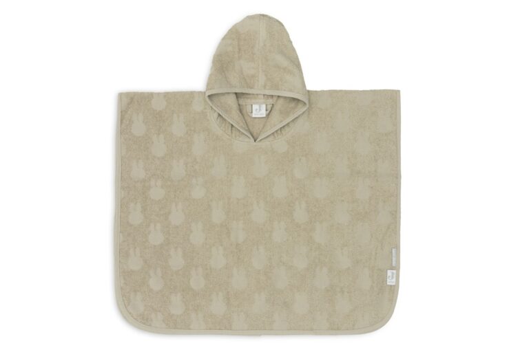 Badponcho Miffy Jacquard Olive Jollein