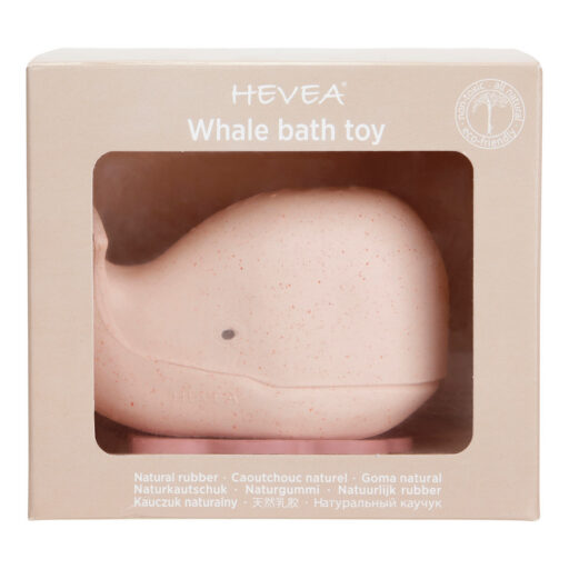 Badspeeltje Walvis Champagne Pink Hevea