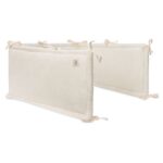 Box- En Bedomrander Cosy Knit Ivory Jollein