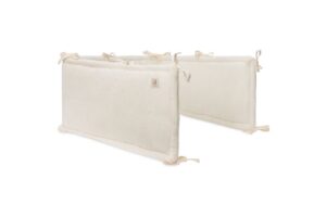 Box- En Bedomrander Cosy Knit Ivory Jollein