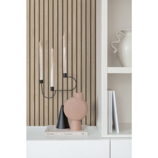 Behang Houten Wandpanelen 3D Beige Estahome