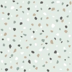 Behangpapier Terrazzo Muntgroen Estahome