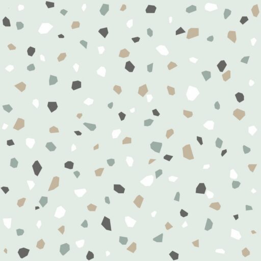 Behangpapier Terrazzo Muntgroen Estahome