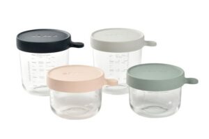 Bewaarpotjes Glas Set 4 Béaba