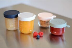Bewaarpotjes Glas Set 4 Béaba