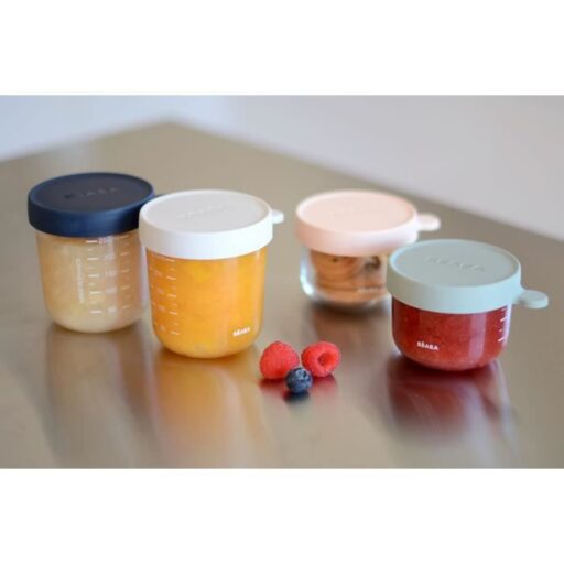 Bewaarpotjes Glas Set 4 Béaba