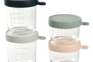 Bewaarpotjes Glas Set 4 Béaba