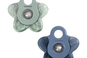 Bijtring Cooling Star Blue Mix 2-Pack Filibabba