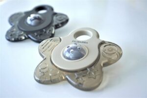 Bijtring Cooling Star Grey Mix 2-Pack Filibabba