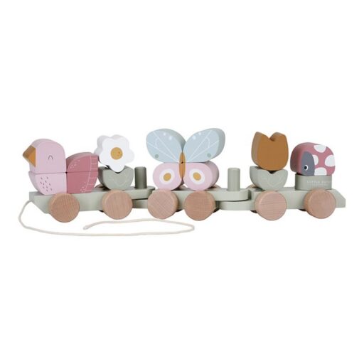 Blokkentrein Flowers & Butterflies Little Dutch