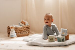 Bouwblokken Zacht Forest Friends Little Dutch