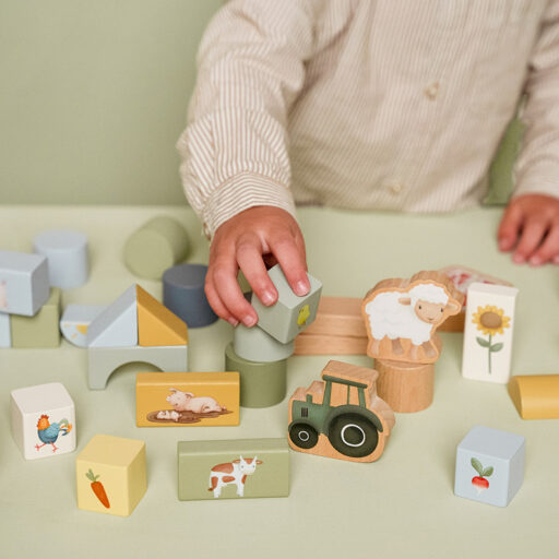 Bouwblokken Little Farm Little Dutch