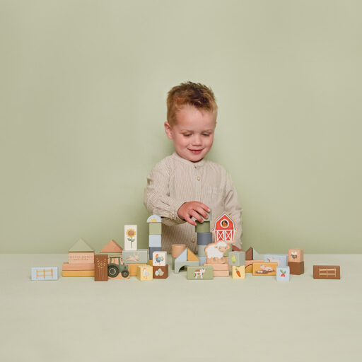 Bouwblokken Little Farm Little Dutch
