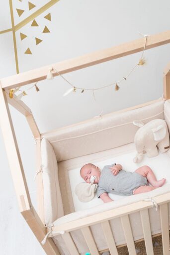 Boxkleed Sparkle Goud – Ivoor Baby’s Only
