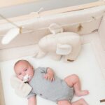 Boxkleed Sparkle Goud - Ivoor Baby's Only