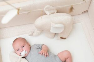 Boxkleed Sparkle Goud – Ivoor Baby’s Only