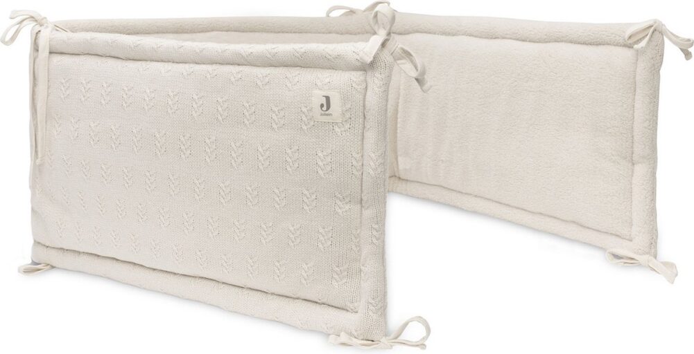 Box- En Bedomrander Grain Knit Oatmeal Jollein