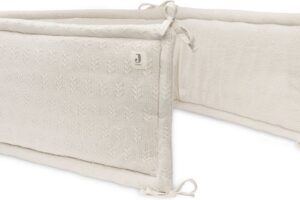 Box- En Bedomrander Grain Knit Oatmeal Jollein