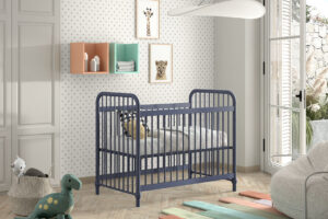 BABYBED 60 X 120 MATT BLUE DENIM VIPACK