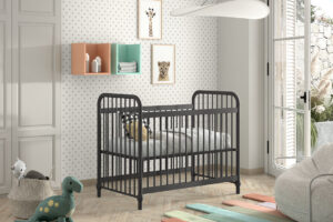 BABYBED 60 X 120 MAT BLACK VIPACK