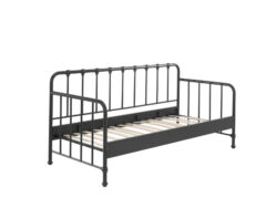 BEDBANK 90 X 200 ZWART VIPACK