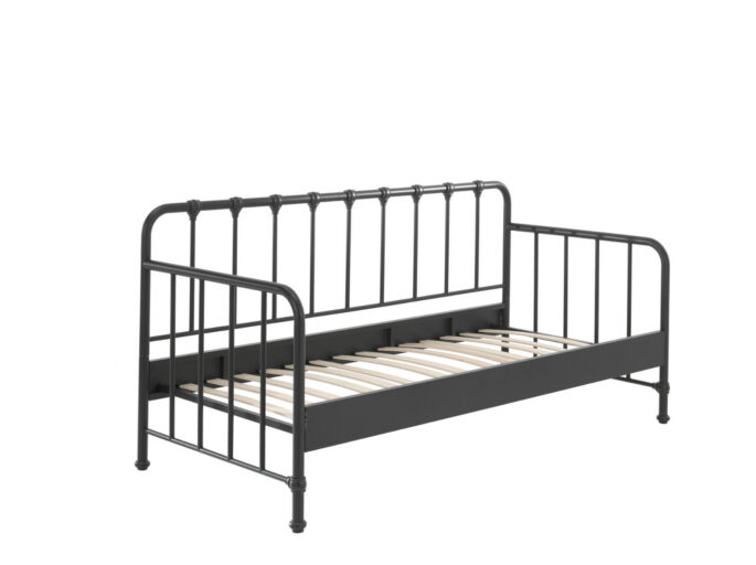 BEDBANK 90 X 200 ZWART VIPACK