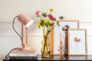 Bureaulamp Snazzy Dusty Pink Leitmotiv