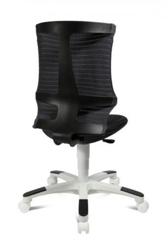 Bureaustoel Sneaker Zwart / Grijs Topstar