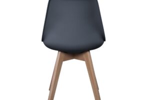 Bureaustoel Scandinave Grijs Met Kussen