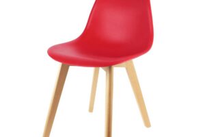 Bureaustoel Scandinave Rood