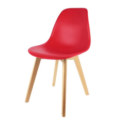 Bureaustoel Scandinave Rood