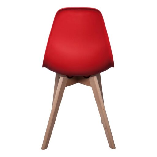 Bureaustoel Scandinave Rood