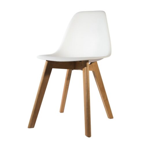 Bureaustoel Scandinave Wit