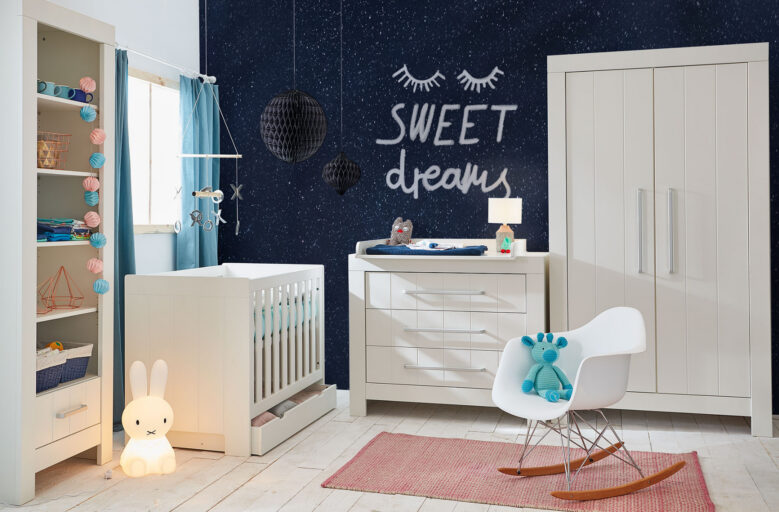 Babykamer Calmo wit van Pinio