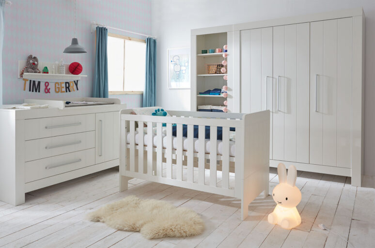 Babykamer Calmo Grijs van Pinio