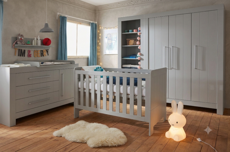 Babykamer Calmo Grijs van Pinio