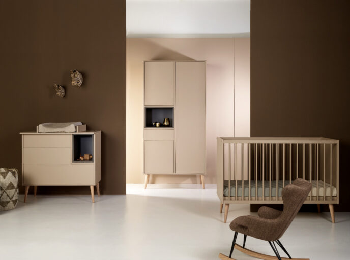 COMMODE 3 LADES COCOON LATTE QUAX