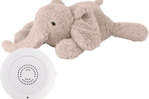 Knuffel Met Hartslag George Olifant Blush Flow