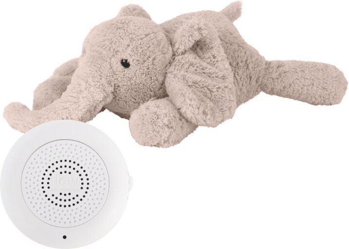 Knuffel Met Hartslag George Olifant Blush Flow