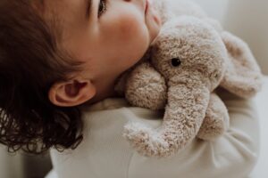 Knuffel Met Hartslag George Olifant Blush Flow
